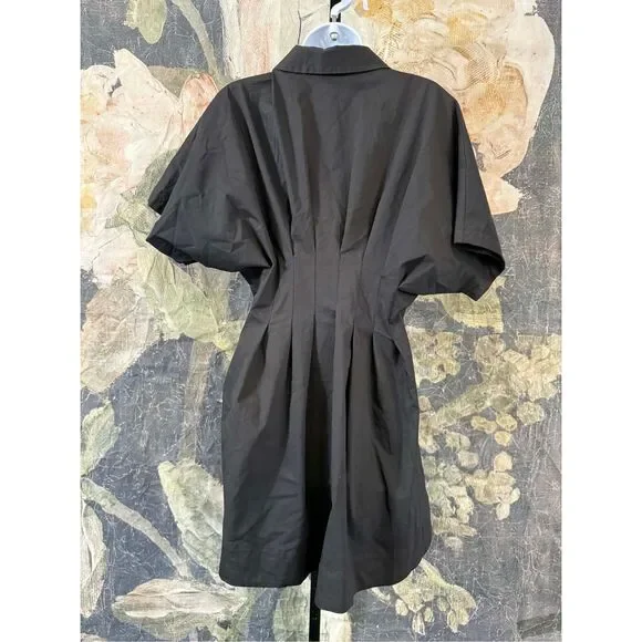 Anthropologie The Tobie Mini Shirt Dress by Exquise Size M - Picture 4 of 5